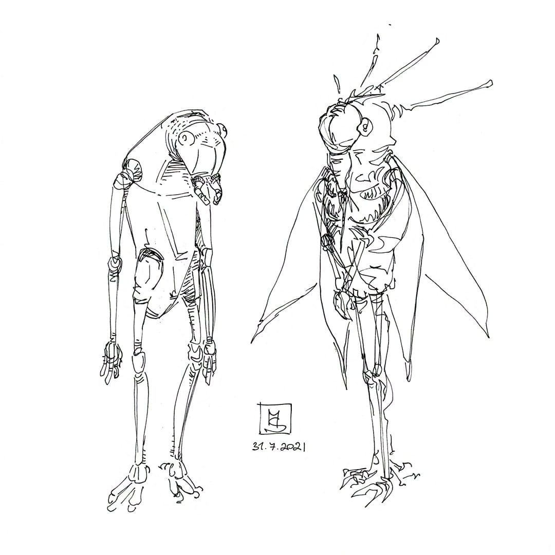 Two unlikely companions
