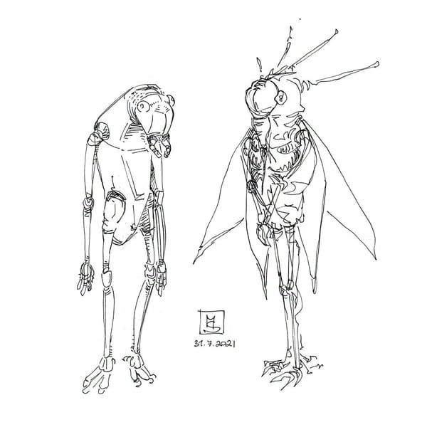Two unlikely companions